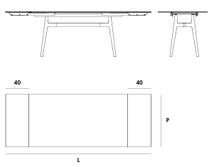 Lewood rectangular extensible