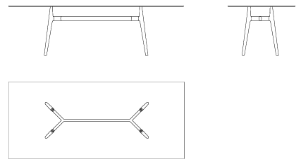 lewood rectangular top