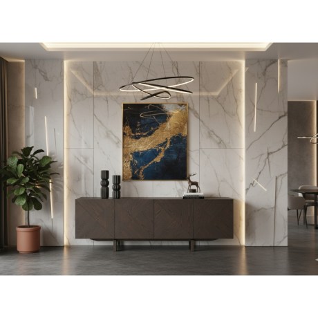 Μπουφές GILL προσφορά δρυς 240cm μοντέρνο σαλόνι