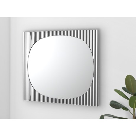 Τετράγωνος σχεδιαστικός καθρέφτης Bands Square Tonelli