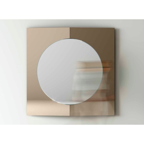 Καθρέφτης Central Square Tonelli Bronze Clear