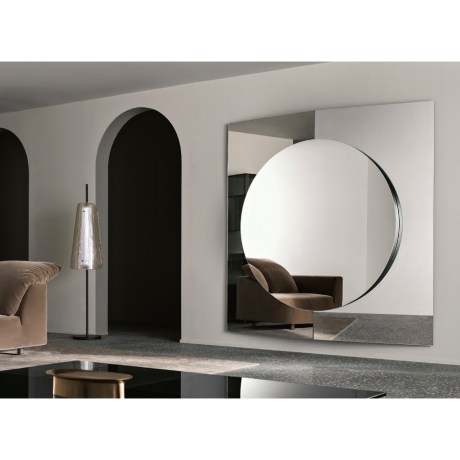 Τετράγωνος καθρέφτης Central Tonelli Design με 3D Effect