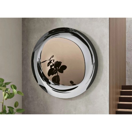 Italian round design mirror Luxor OIKADE
