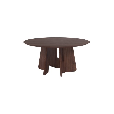 REVERSE CIRCLE table walnut