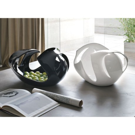 Βάζο ONDA Λευκό Γυαλιστερό Kεραμικό Design Adriani Rossi